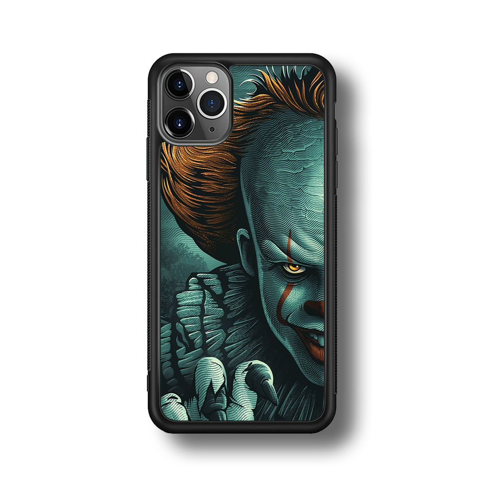 IT Half Face iPhone 11 Pro Max Case