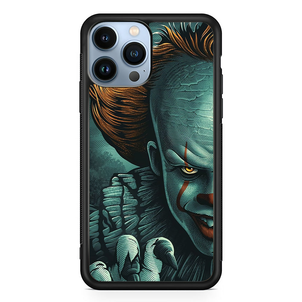 IT Half Face iPhone 13 Pro Max Case