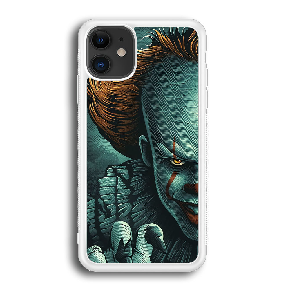 IT Half Face iPhone 12 Case