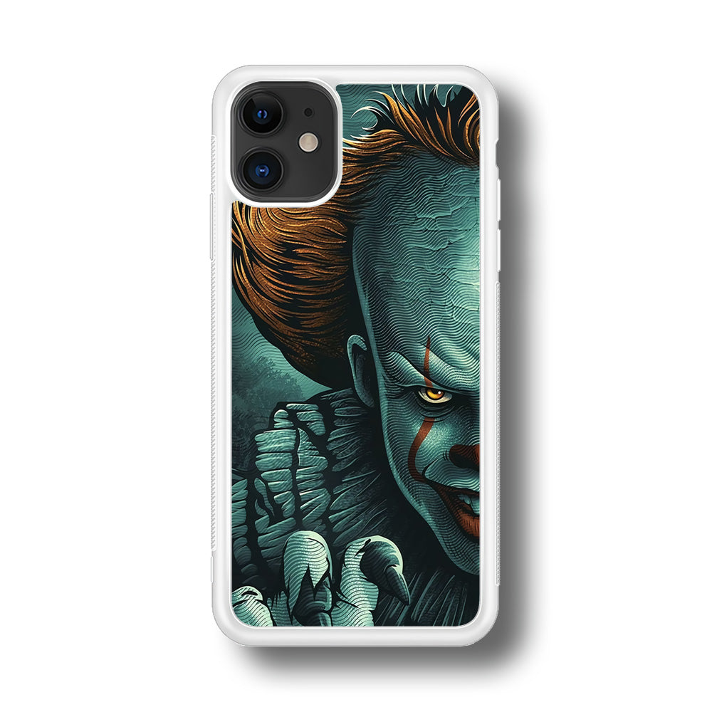 IT Half Face iPhone 11 Case