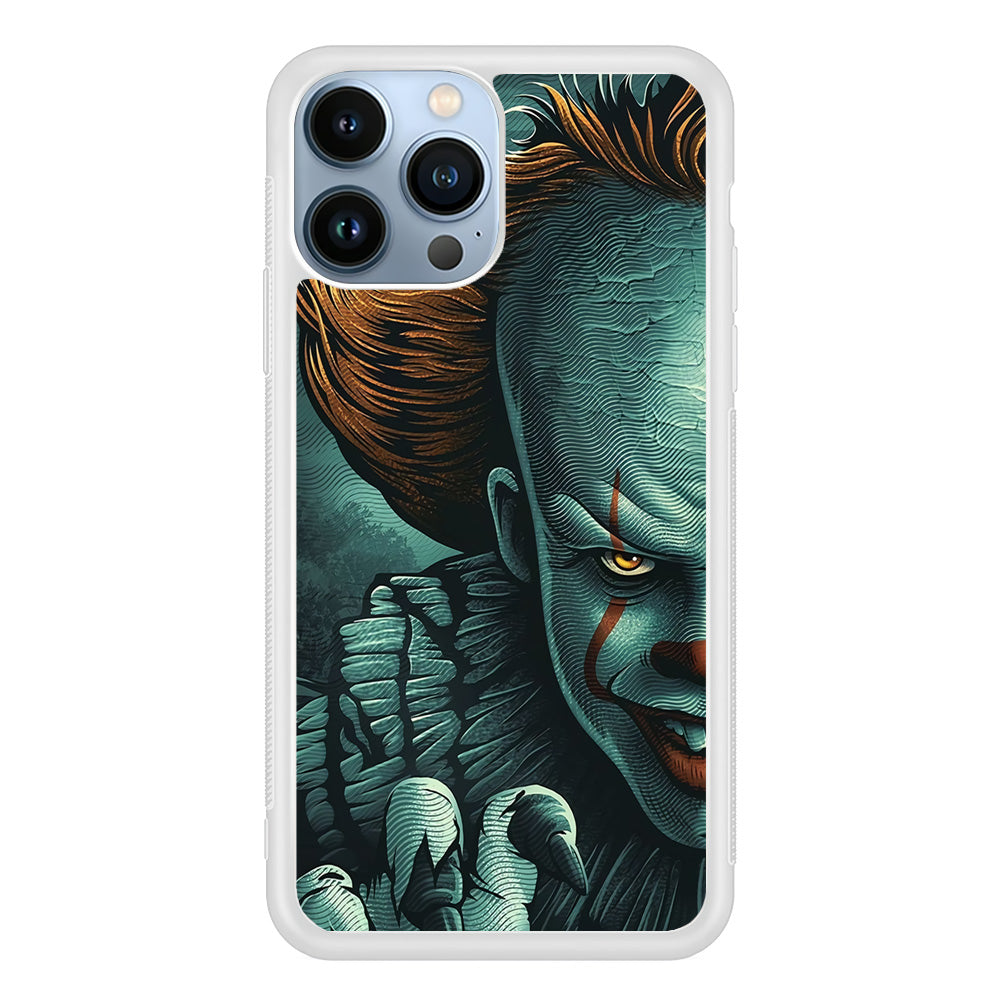 IT Half Face iPhone 13 Pro Max Case