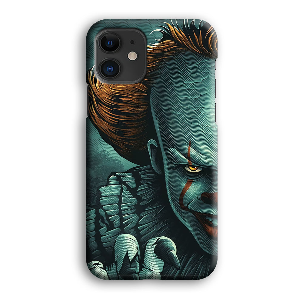 IT Half Face iPhone 12 Case