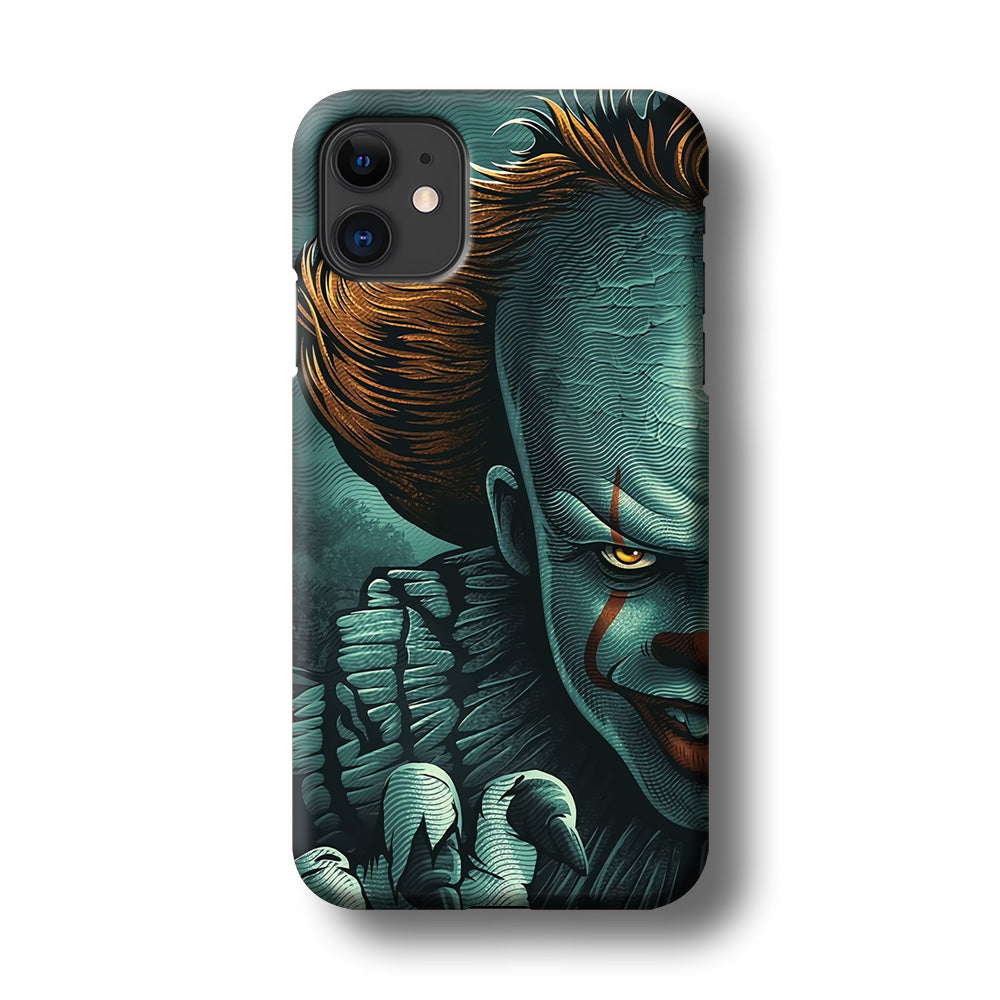 IT Half Face iPhone 11 Case