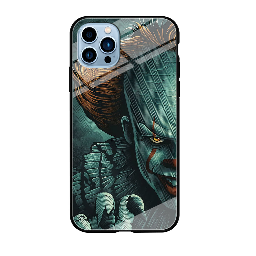 IT Half Face iPhone 12 Pro Case