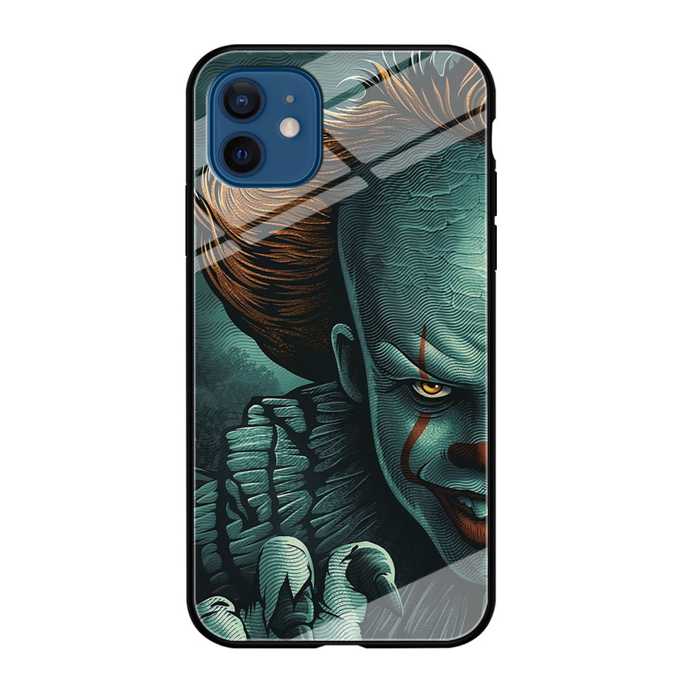 IT Half Face iPhone 12 Case