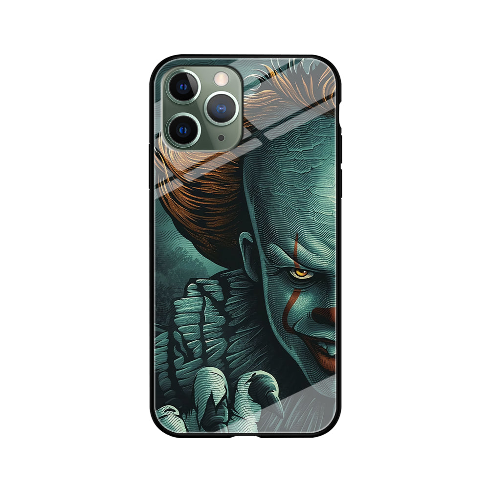 IT Half Face iPhone 11 Pro Max Case
