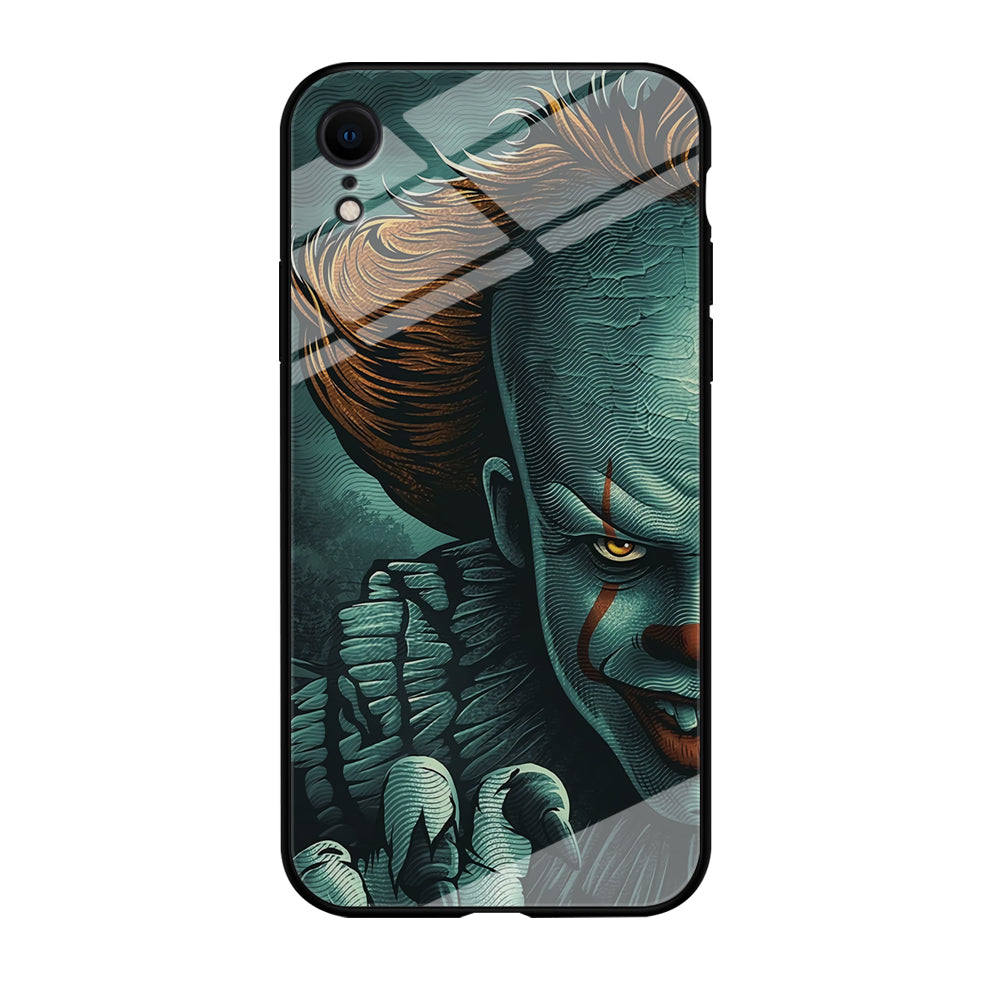 IT Half Face iPhone XR Case