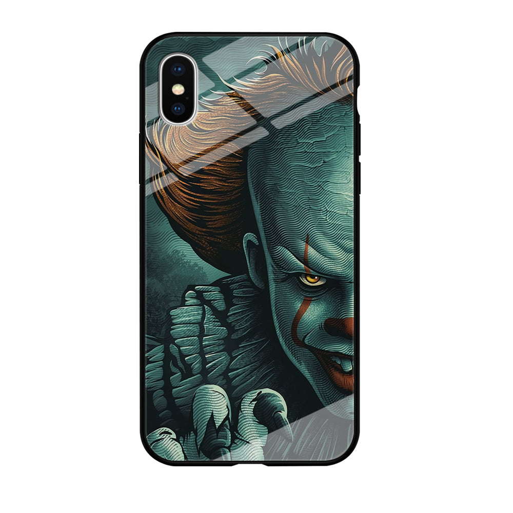 IT Half Face iPhone XS MAX Case