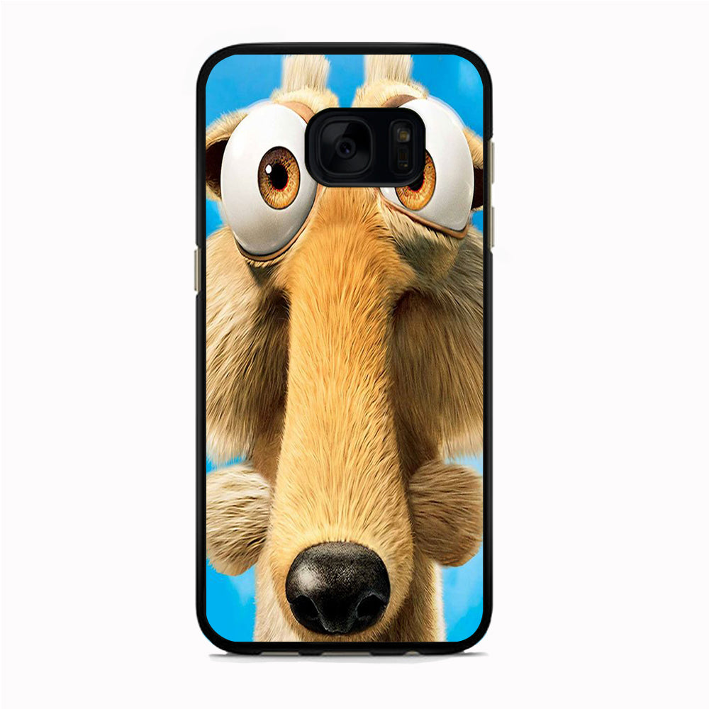 Ice Age Scrat Close Up Samsung Galaxy S7 Edge Case