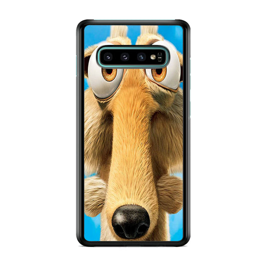 Ice Age Scrat Close Up Samsung Galaxy S10 Case