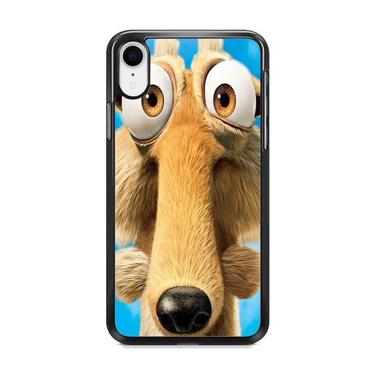Ice Age Scrat Close Up iPhone XR Case