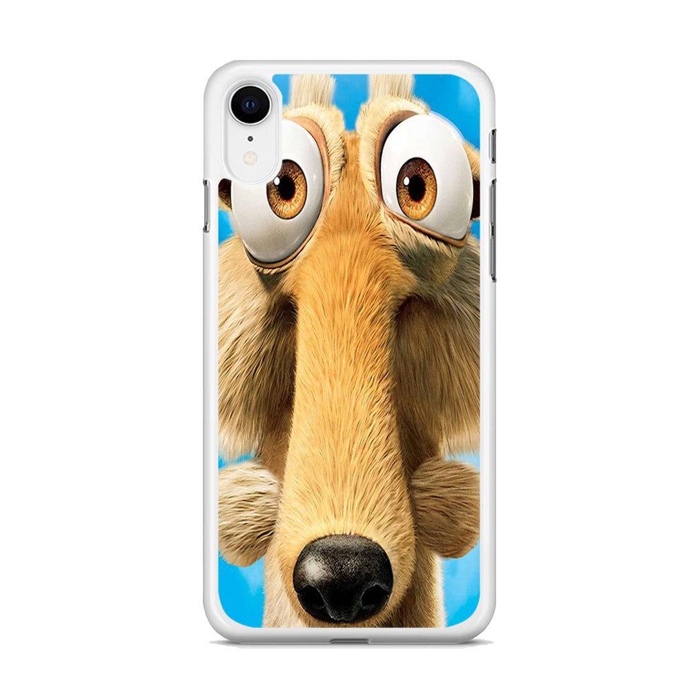 Ice Age Scrat Close Up iPhone XR Case