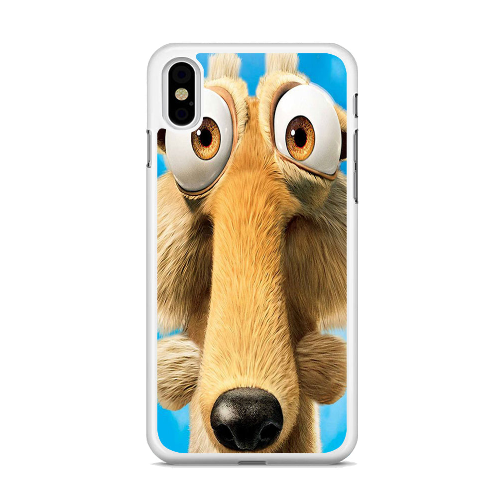 Ice Age Scrat Close Up iPhone X Case