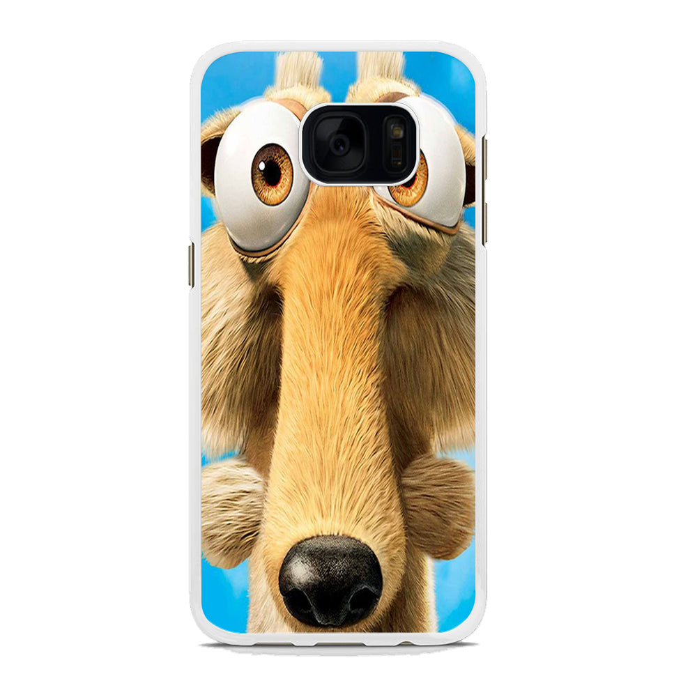 Ice Age Scrat Close Up Samsung Galaxy S7 Edge Case