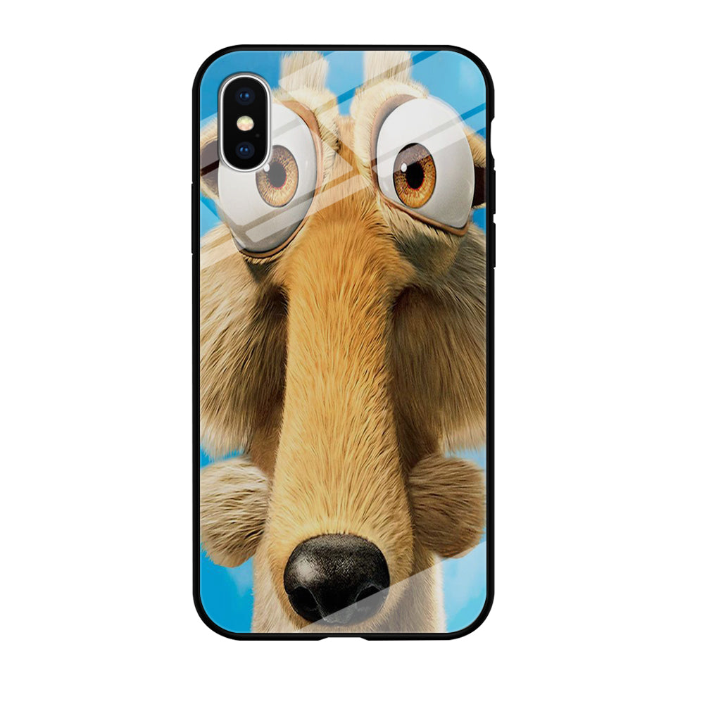 Ice Age Scrat Close Up iPhone X Case