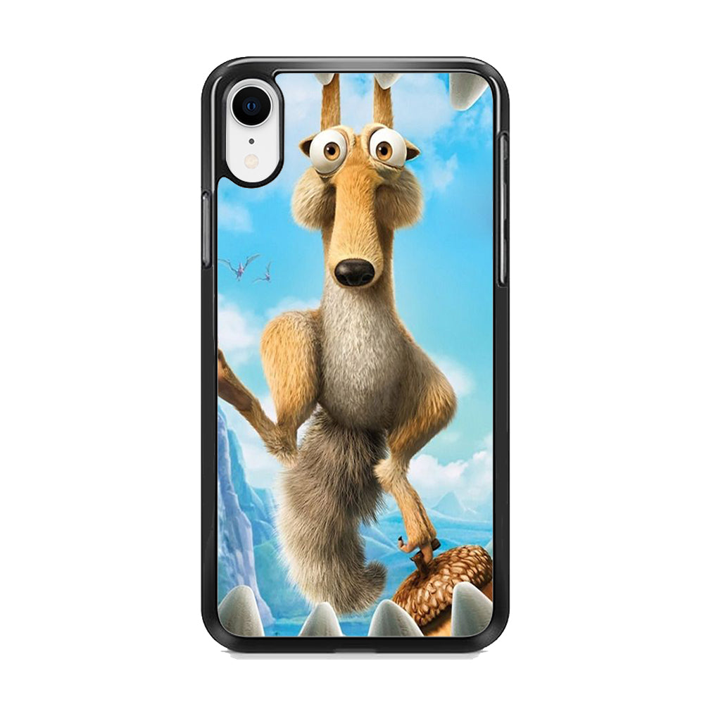 Ice Age Scrat In Front On The Mouth iPhone XR Case