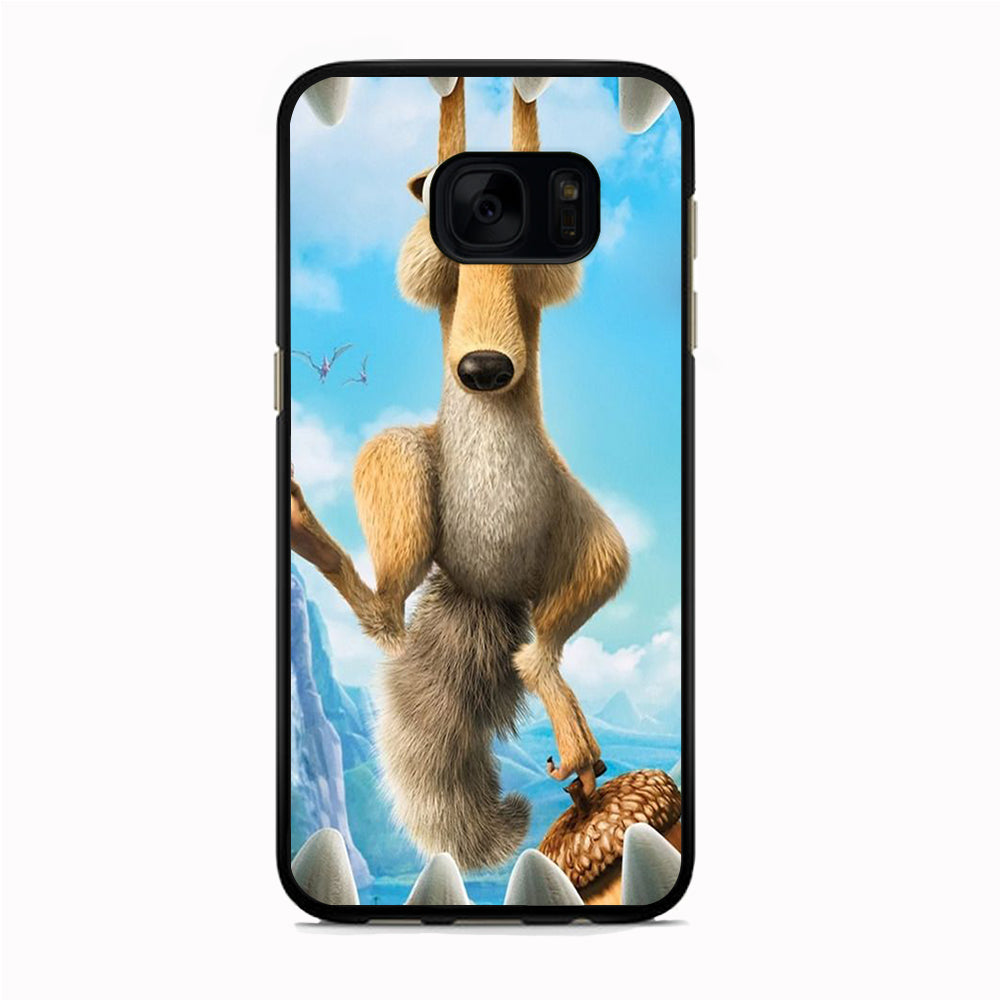 Ice Age Scrat In Front On The Mouth Samsung Galaxy S7 Case