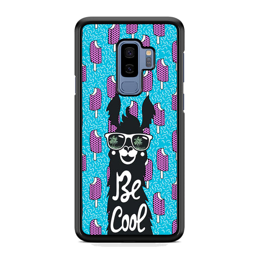 Ilama, Be Cool with Ice Cream Samsung Galaxy S9 Plus Case