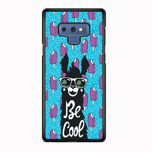 Ilama, Be Cool with Ice Cream Samsung Galaxy Note 9 Case