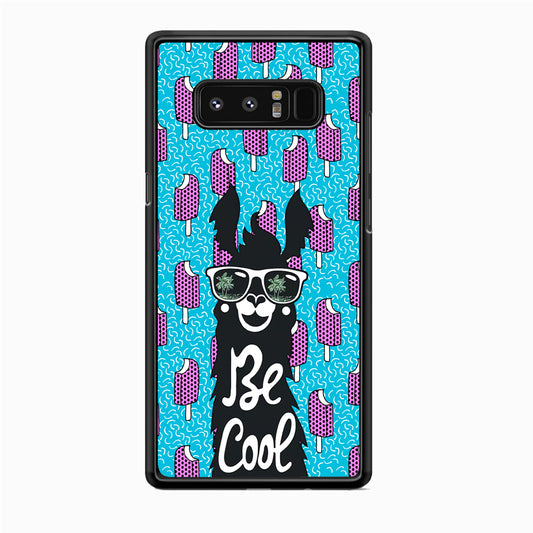 Ilama, Be Cool with Ice Cream Samsung Galaxy Note 8 Case