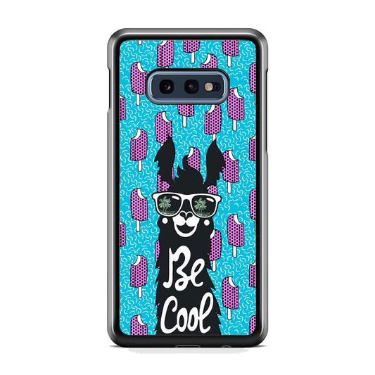 Ilama, Be Cool with Ice Cream Samsung Galaxy S10E Case