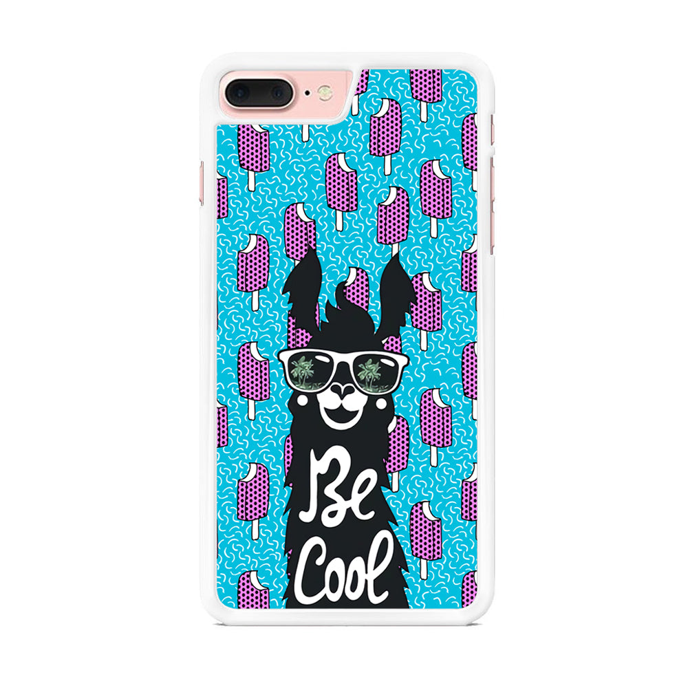 Ilama, Be Cool with Ice Cream iPhone 7 Plus Case