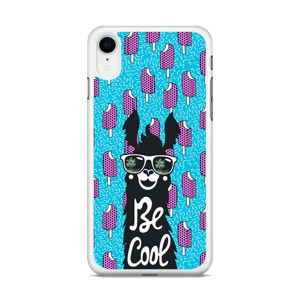 Ilama, Be Cool with Ice Cream iPhone XR Case