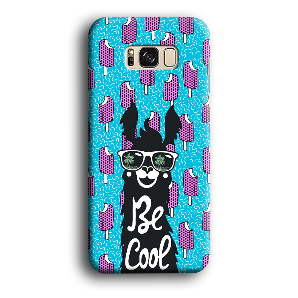 Ilama, Be Cool with Ice Cream Samsung Galaxy S8 Plus Case 3D Case