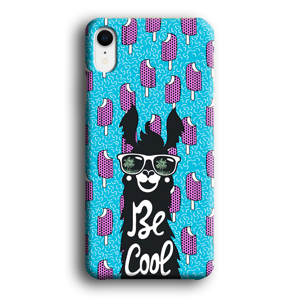 Ilama, Be Cool with Ice Cream iPhone XR Case
