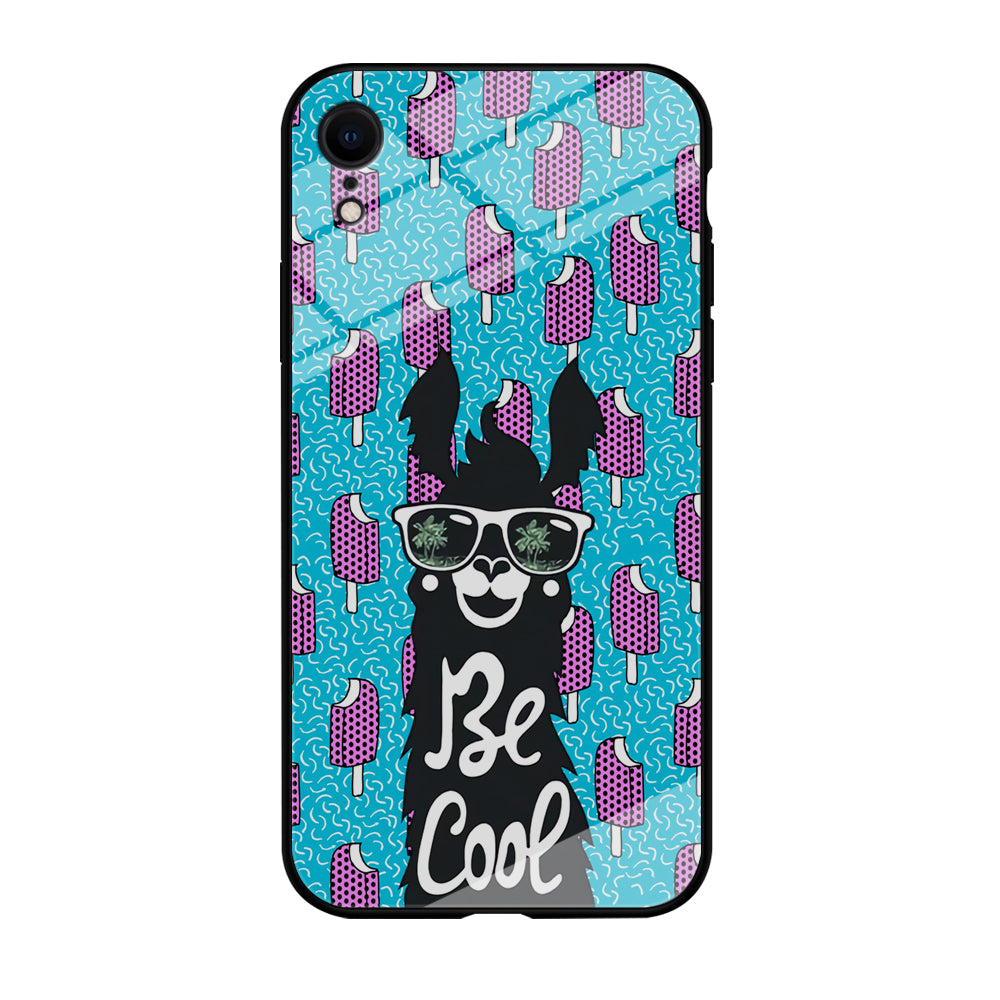 Ilama, Be Cool with Ice Cream iPhone XR Case