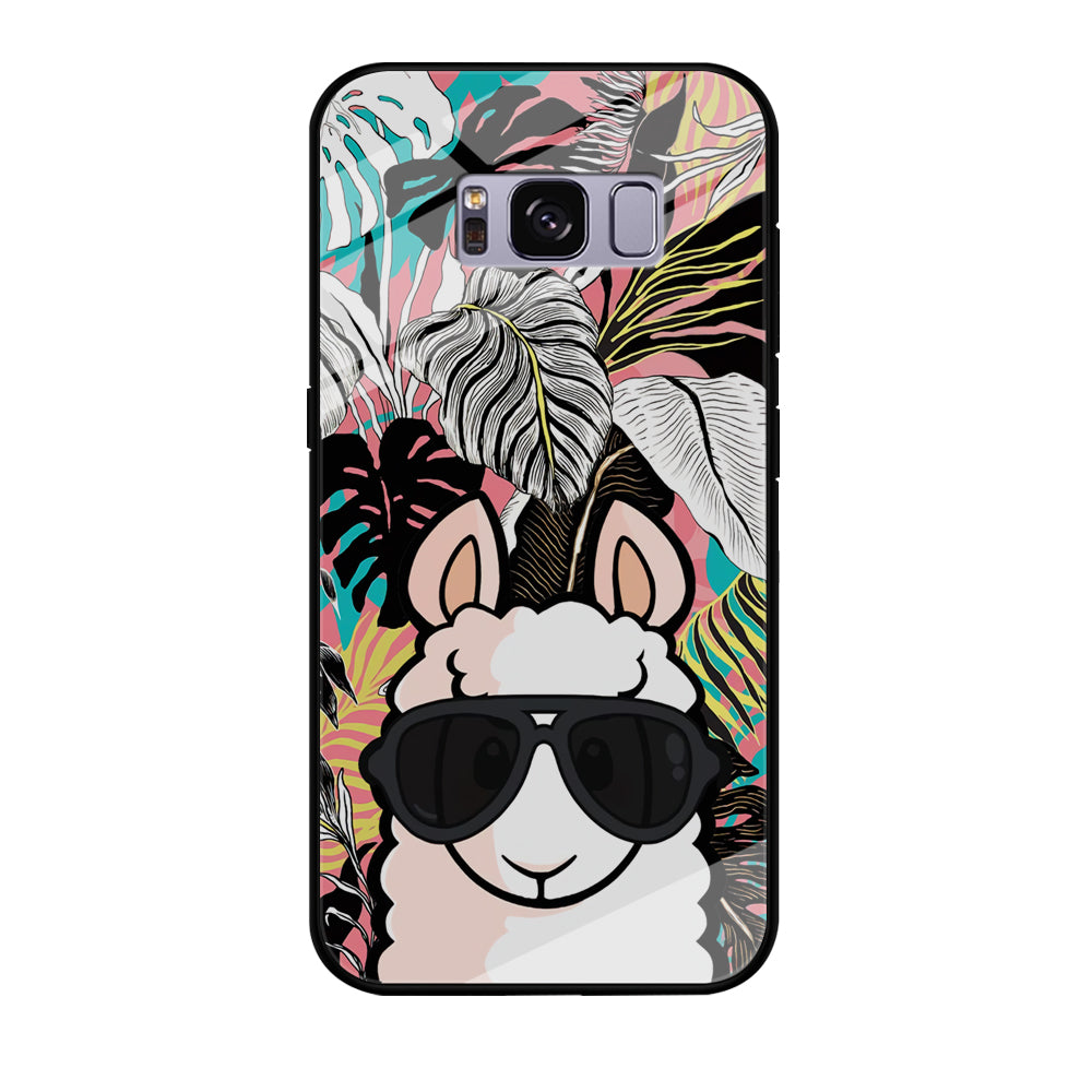 Ilama Smile of Joy Samsung Galaxy S8 Plus Case Tempered Glass Case