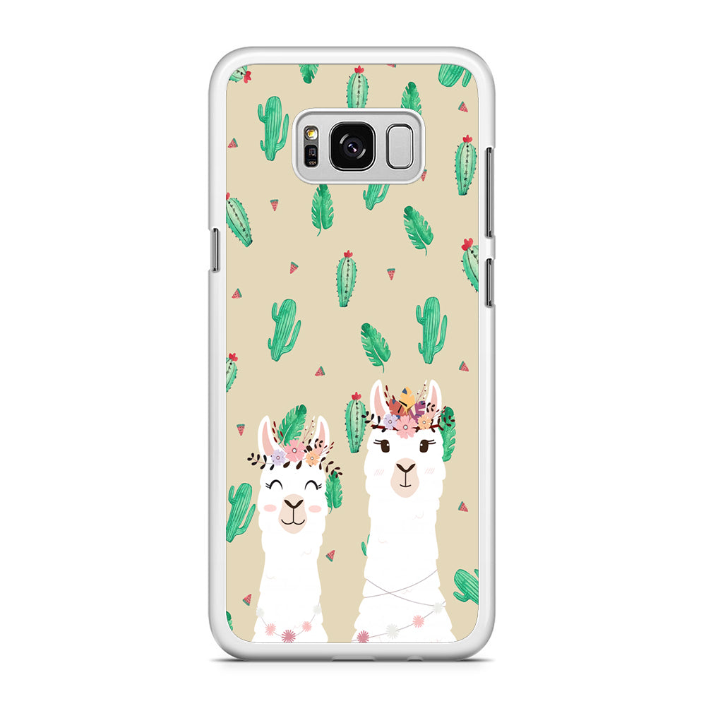 Ilama The Sister Gathering Samsung Galaxy S8 Plus Case Rubber White (2D Case)