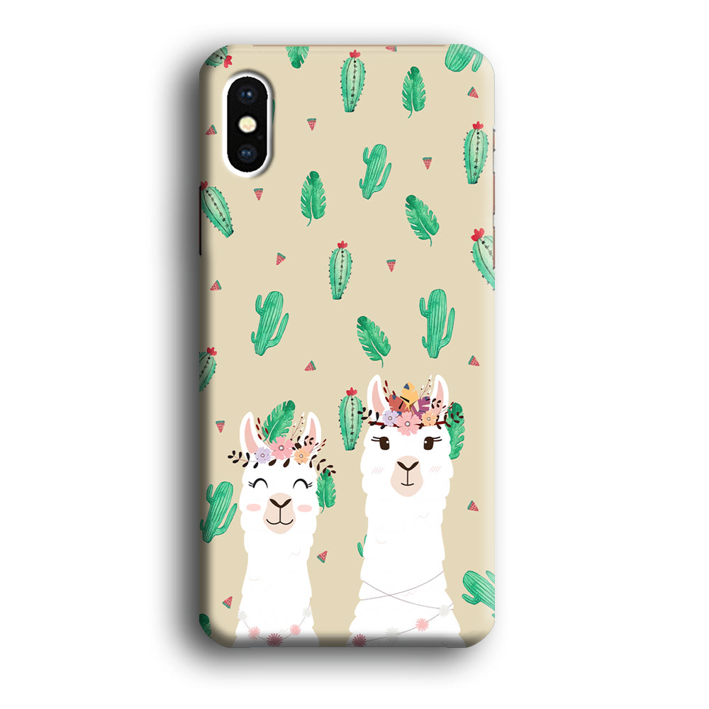Ilama The Sister Gathering iPhone X Case