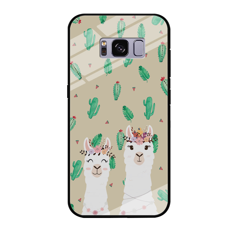 Ilama The Sister Gathering Samsung Galaxy S8 Plus Case Tempered Glass Case