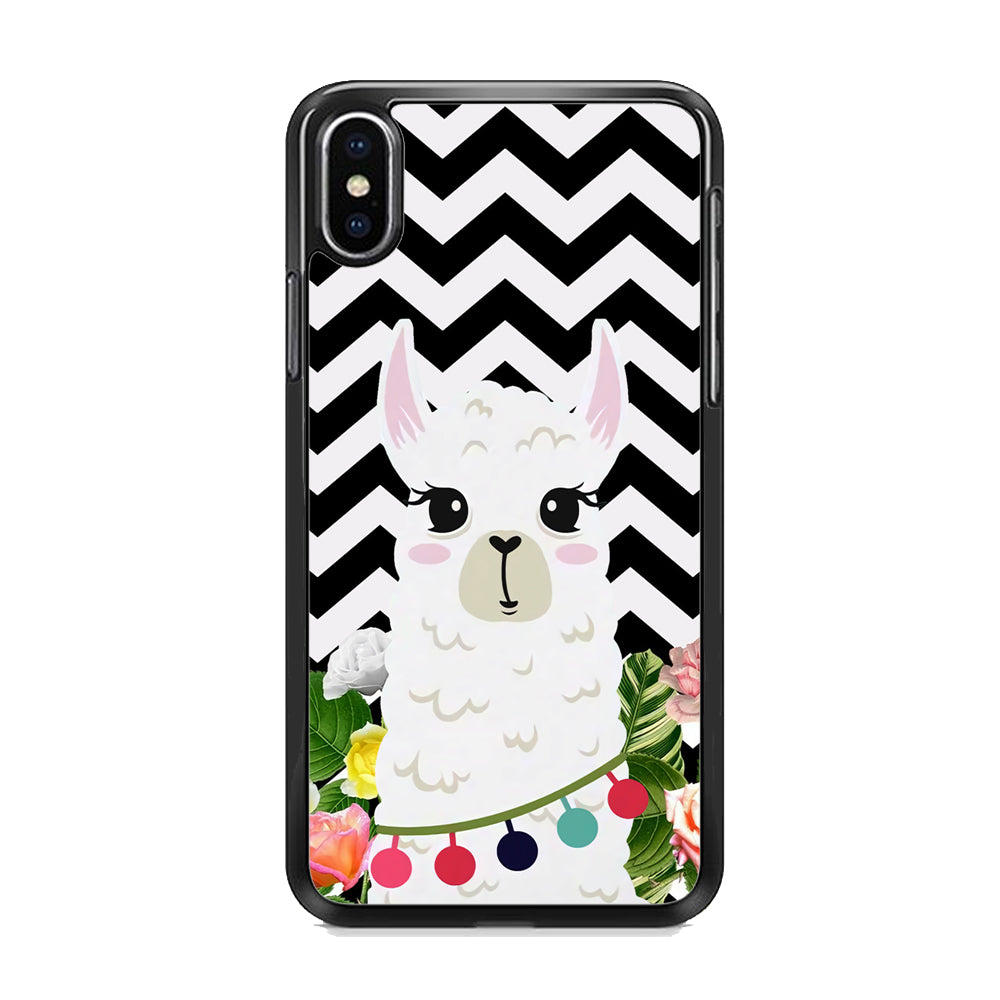 Ilama Winsome Stare iPhone X Case