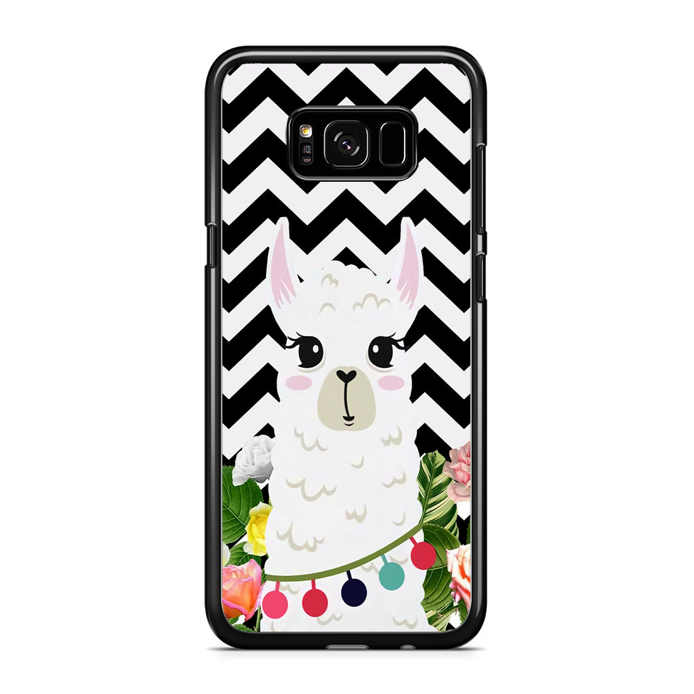 Ilama Winsome Stare Samsung Galaxy S8 Plus Case Rubber Black (2D Case)