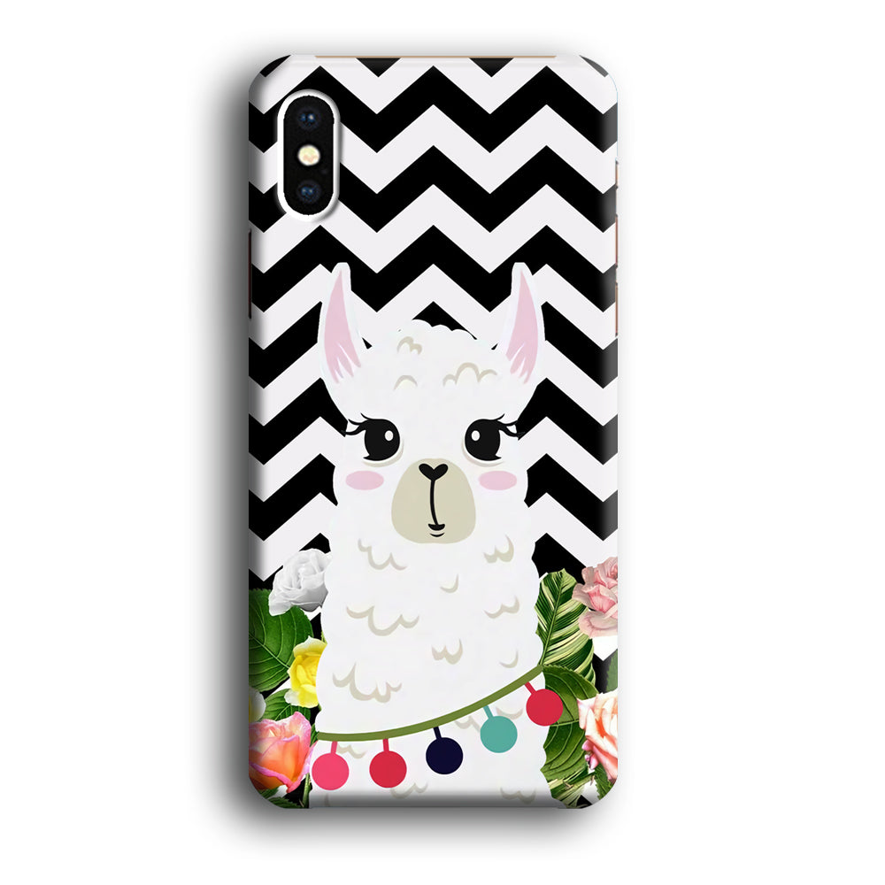 Ilama Winsome Stare iPhone X Case