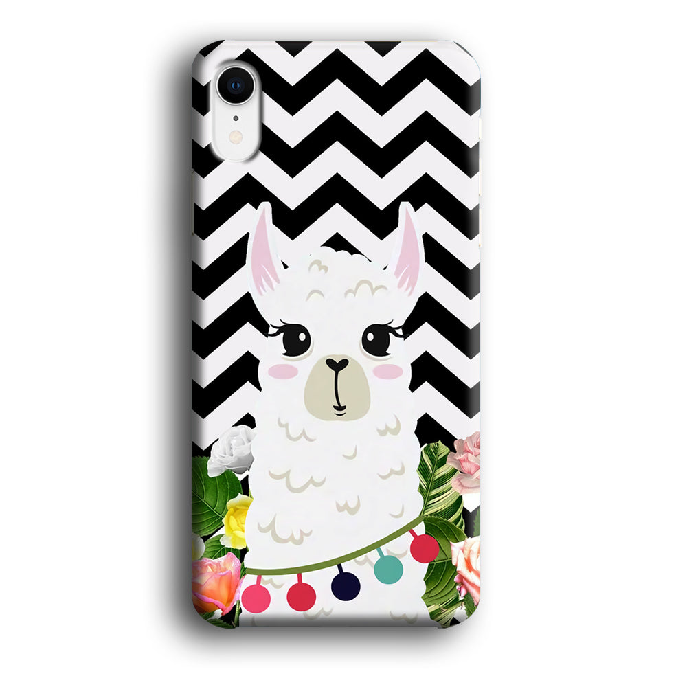 Ilama Winsome Stare iPhone XR Case
