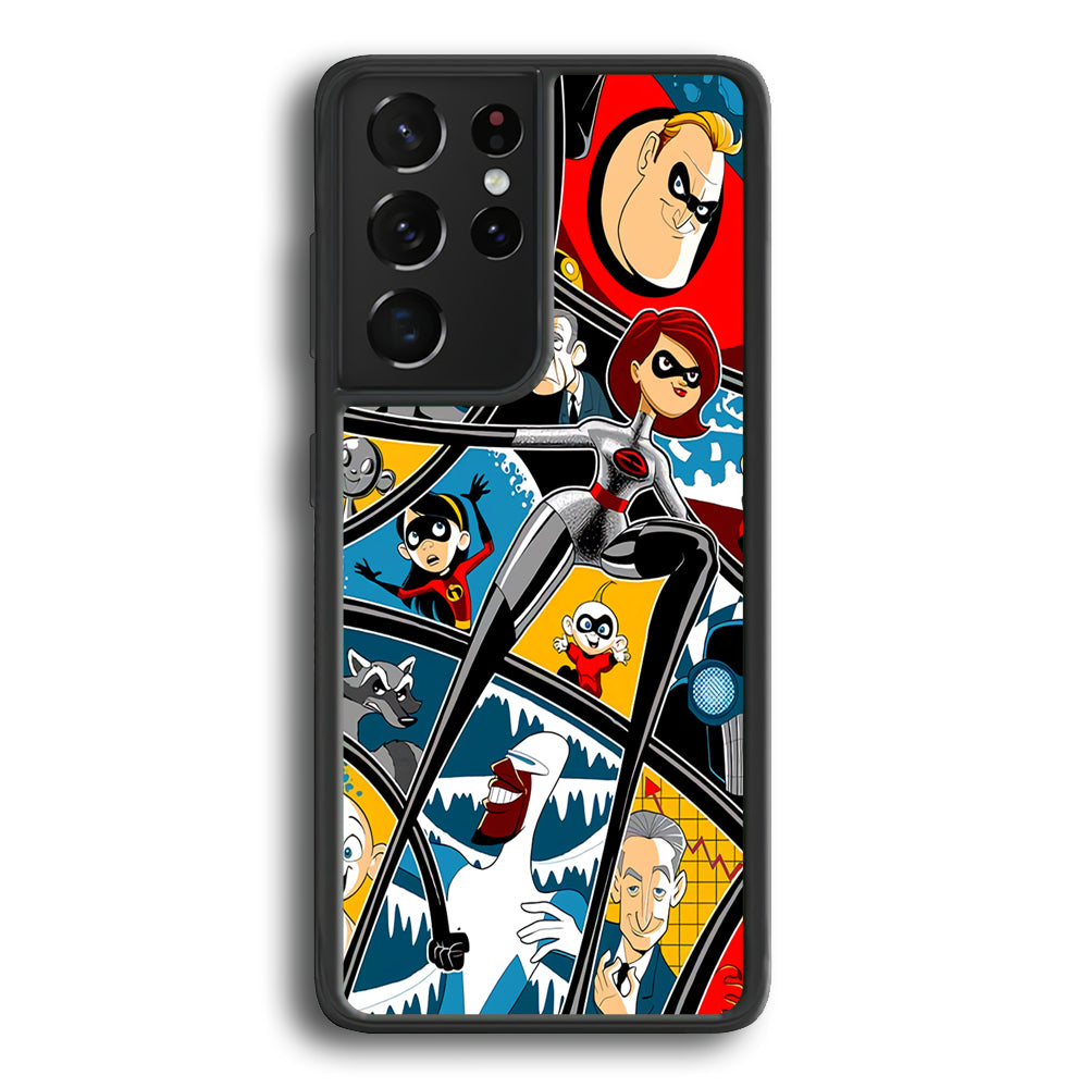 Incredibles Action Moment Samsung Galaxy S21 Ultra Case