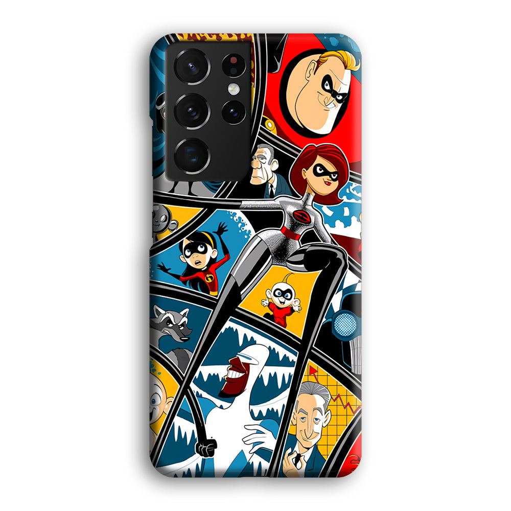 Incredibles Action Moment Samsung Galaxy S21 Ultra Case