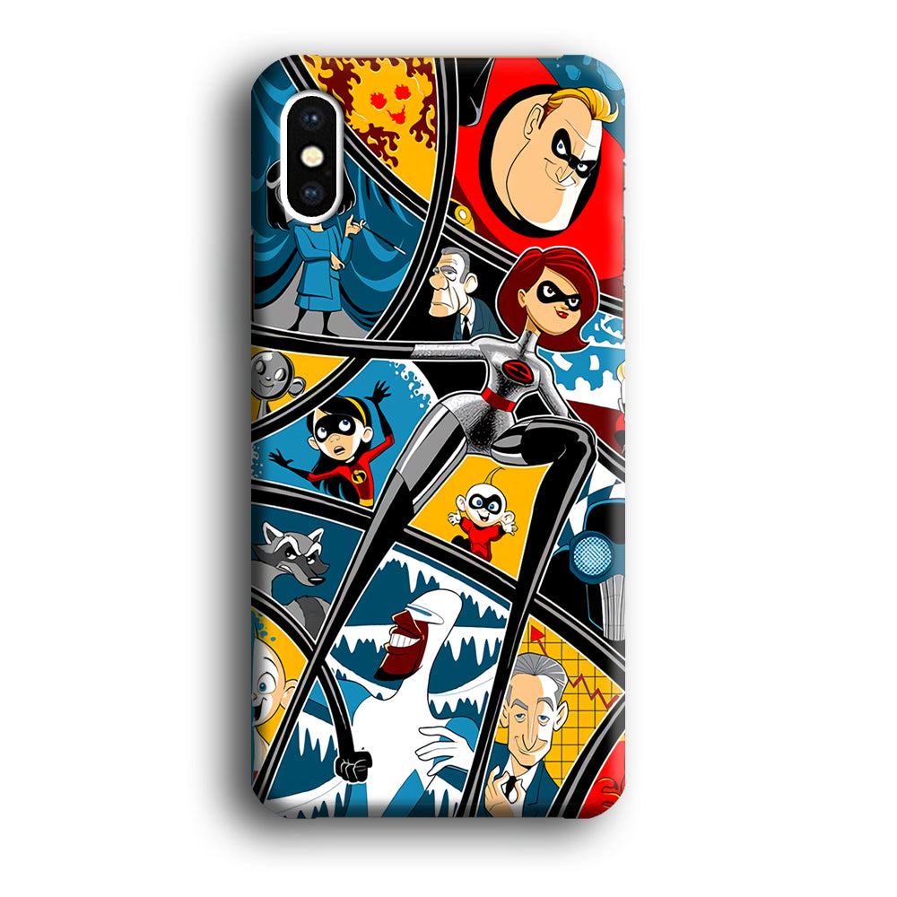 Incredibles Action Moment iPhone X Case