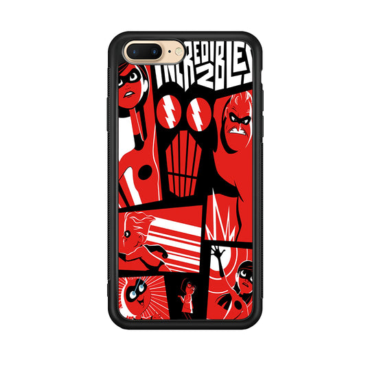 Incredibles Frame Red iPhone 8 Plus Case