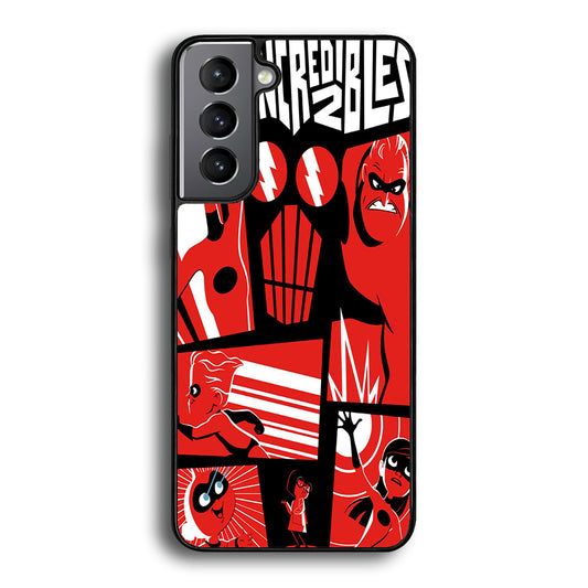 Incredibles Frame Red Samsung Galaxy S21 Plus Case - Carneyforia