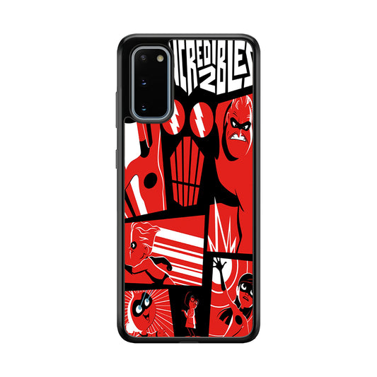 Incredibles Frame Red Samsung Galaxy S20 Case