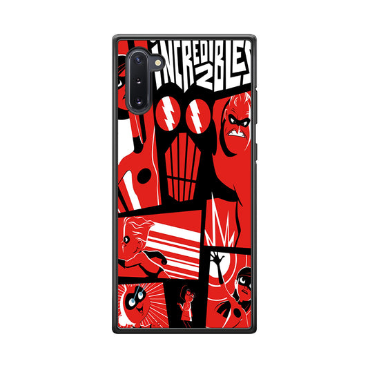 Incredibles Frame Red Samsung Galaxy Note 10 Case