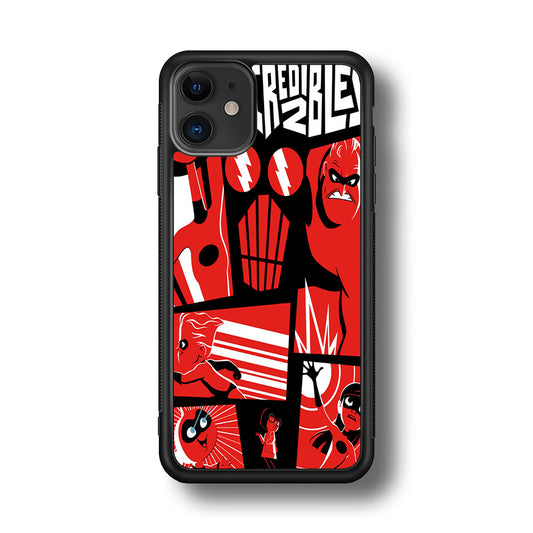 Incredibles Frame Red iPhone 11 Case