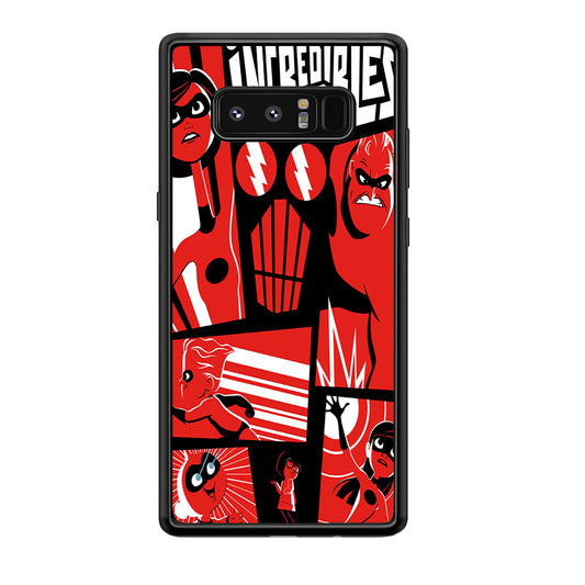 Incredibles Frame Red Samsung Galaxy Note 8 Case