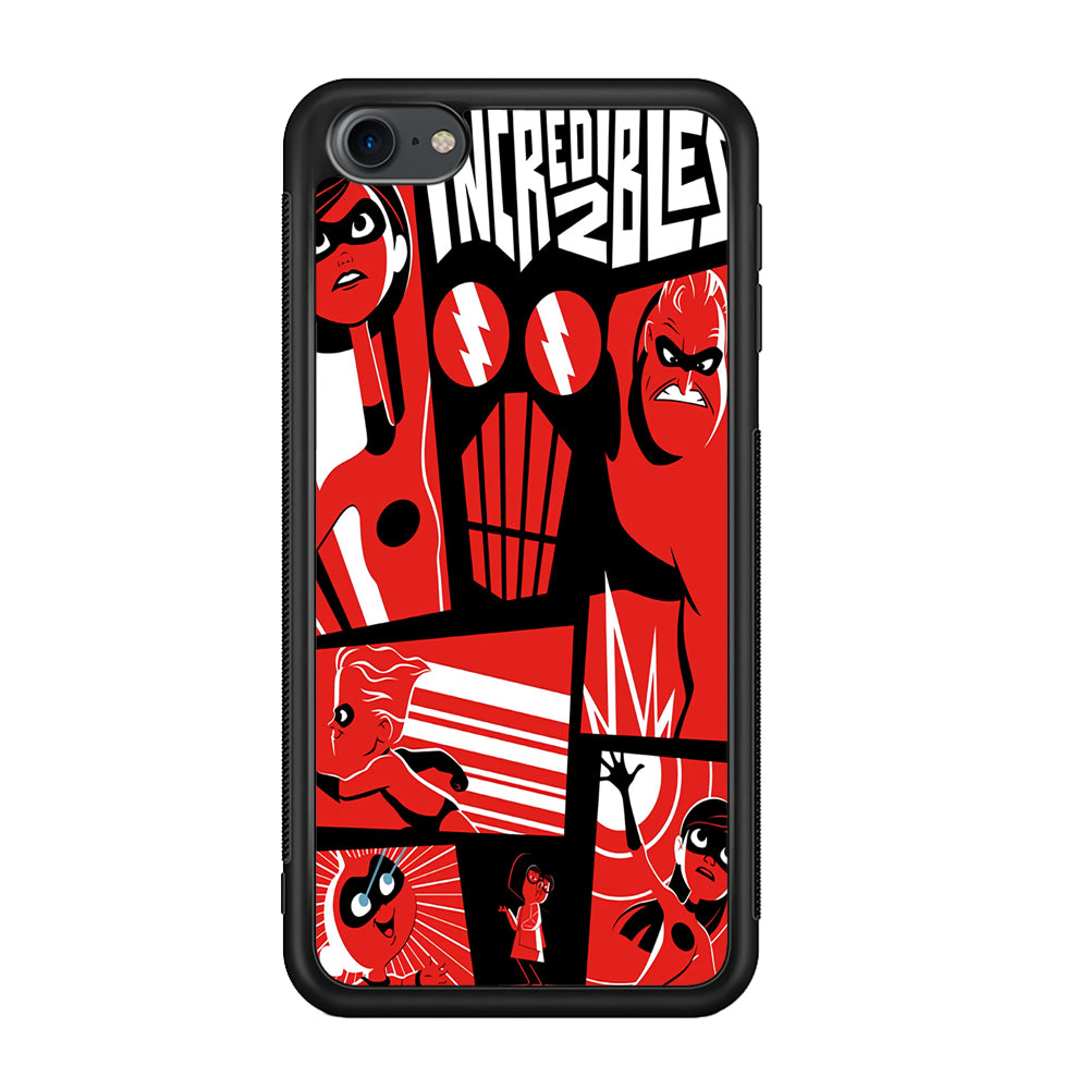 Incredibles Frame Red iPod Touch 6 Case - Carneyforia