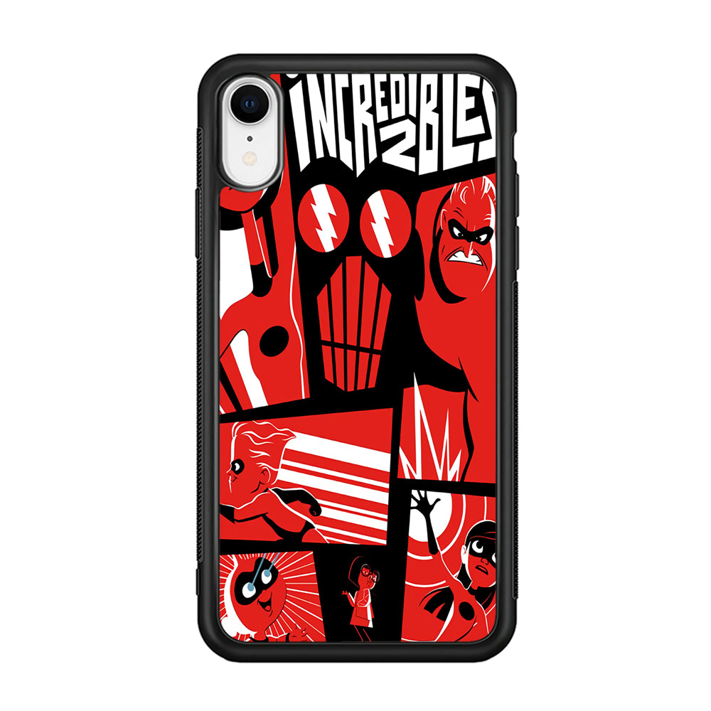 Incredibles Frame Red iPhone XR Case