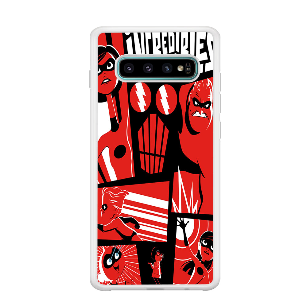 Incredibles Frame Red Samsung Galaxy S10 Case